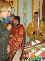 Привоз мощей Святителя Луки на Днепропетровское СИЗО