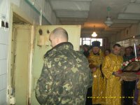 Привоз мощей Святителя Луки на Днепропетровское СИЗО