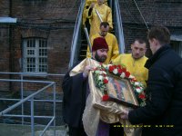 Привоз мощей Святителя Луки на Днепропетровское СИЗО