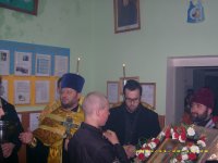Привоз мощей Святителя Луки на Днепропетровское СИЗО