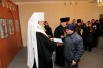 В Павлоградской женской исправительной колонии правящий архиерей возглавил открытие тюремного Николаевского храма