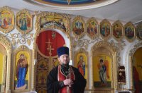 Божественна літургія у храмі Іоанна Воїна що при виправній колонії м. Конотоп.