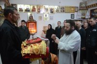 Божественна літургія у Шосткинській виправній колонії №66.
