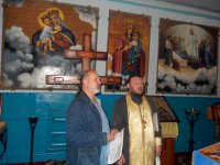 Богослужение в колыбели «Преображения»