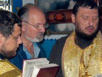 Богослужение в колыбели «Преображения»