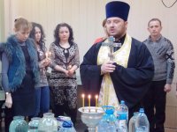 19 січня 2015 р.відбулося освячення води з нагоди Богоявлення