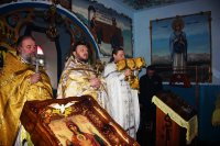 Литургия и Великое освящения воды в Днепропетровской ИК-89