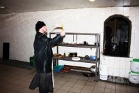 Литургия и Великое освящения воды в Днепропетровской ИК-89