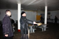Литургия и Великое освящения воды в Днепропетровской ИК-89