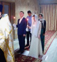 ПЕРВОЕ ВЕНЧАНИЕ В ХРАМЕ СВЯТИТЕЛЯ ЛУКИ