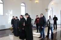 Седмица cырная (масленица) молебен с акафистом вмц Анастасии Узорешительнице на КИК-80