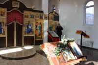 Седмица cырная (масленица) молебен с акафистом вмц Анастасии Узорешительнице на КИК-80