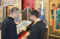 Седмица cырная (масленица) молебен с акафистом вмц Анастасии Узорешительнице на КИК-80