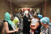 Престольный праздник больничной общины в честь святителя Луки Крымского при центре кардиологии и кардиохирургии
