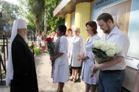 Престольный праздник больничной общины в честь святителя Луки Крымского при центре кардиологии и кардиохирургии