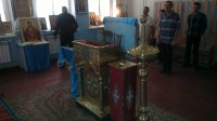 Литургия в Екатеринославском Доме Трудолюбия