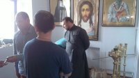 Последние подготовки перед открытием Храма на СИЗО