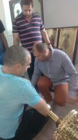Последние подготовки перед открытием Храма на СИЗО