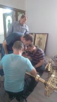 Последние подготовки перед открытием Храма на СИЗО