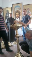 Последние подготовки перед открытием Храма на СИЗО