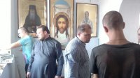 Последние подготовки перед открытием Храма на СИЗО