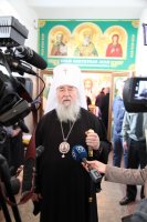 фото до публыкації открытие Храма в честь Свт.Луки  освящение молитвенной комнаты и освящение места под новый храм на честь Преподобных отцов Киево-Печерских