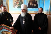 открытие Храма в честь Свт.Луки  освящение молитвенной комнаты и освящение места под новый храм на честь Преподобных отцов Киево-Печерских