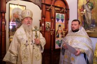 открытие Храма в честь Свт.Луки  освящение молитвенной комнаты и освящение места под новый храм на честь Преподобных отцов Киево-Печерских