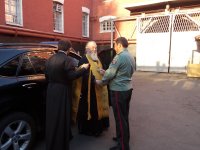открытие Храма в честь Свт.Луки  освящение молитвенной комнаты и освящение места под новый храм на честь Преподобных отцов Киево-Печерских