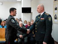 Урочисті збори персоналу з нагоди Дня захисника України відбулись в Дніпропетровському управлінні ДПтС України