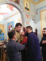 отец Илья Коротков отслужил Божественную Литургию в Храме прп.Моисея Мурина