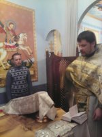 отец Илья Коротков отслужил Божественную Литургию в Храме прп.Моисея Мурина