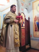 отец Илья Коротков отслужил Божественную Литургию в Храме прп.Моисея Мурина