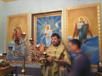 отец Илья Коротков отслужил Божественную Литургию в Храме прп.Моисея Мурина