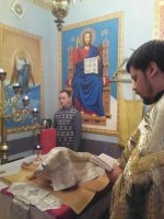 отец Илья Коротков отслужил Божественную Литургию в Храме прп.Моисея Мурина