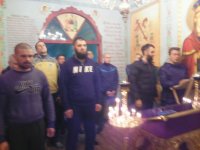отец Илья Коротков отслужил Божественную Литургию в Храме прп.Моисея Мурина