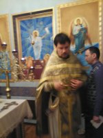 отец Илья Коротков отслужил Божественную Литургию в Храме прп.Моисея Мурина