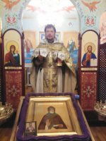 отец Илья Коротков отслужил Божественную Литургию в Храме прп.Моисея Мурина