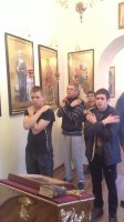 Причащение в Храме Свт.Луки ДСИЗО