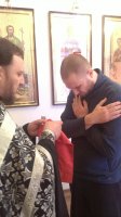 Причащение в Храме Свт.Луки ДСИЗО