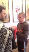 Причащение в Храме Свт.Луки ДСИЗО