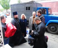Пасхальное радостное приветствие звучало в стенах Днепропетровского СИЗО