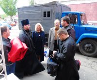 Пасхальное радостное приветствие звучало в стенах Днепропетровского СИЗО