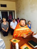 молебен Вмчц.Анастасии в стенах молитвенной комнаты Живоносный Источник СИЗО