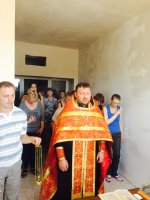 молебен Вмчц.Анастасии в стенах молитвенной комнаты Живоносный Источник СИЗО