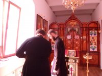 в Днепропетровском СИЗО состоялась Литургия в Храме Свт.Луки (Войно-Ясенецкого),которую возглавил, первый раз в стенах тюрьмы о.Богдан Каплун