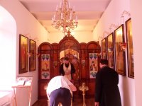 в Днепропетровском СИЗО состоялась Литургия в Храме Свт.Луки (Войно-Ясенецкого),которую возглавил, первый раз в стенах тюрьмы о.Богдан Каплун