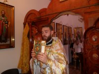 в Днепропетровском СИЗО состоялась Литургия в Храме Свт.Луки (Войно-Ясенецкого),которую возглавил, первый раз в стенах тюрьмы о.Богдан Каплун
