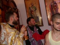 в Днепропетровском СИЗО состоялась Литургия в Храме Свт.Луки (Войно-Ясенецкого),которую возглавил, первый раз в стенах тюрьмы о.Богдан Каплун