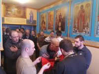 Три одночасних богослужіння відбулось у Дніпропетровській установі виконання покарань (№4)